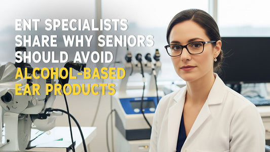 Alcohol free ear sprays for seniors