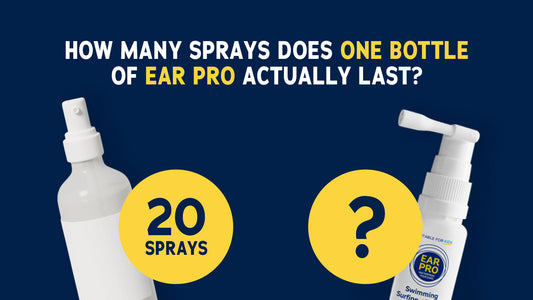 Ear spray bottle lifespan