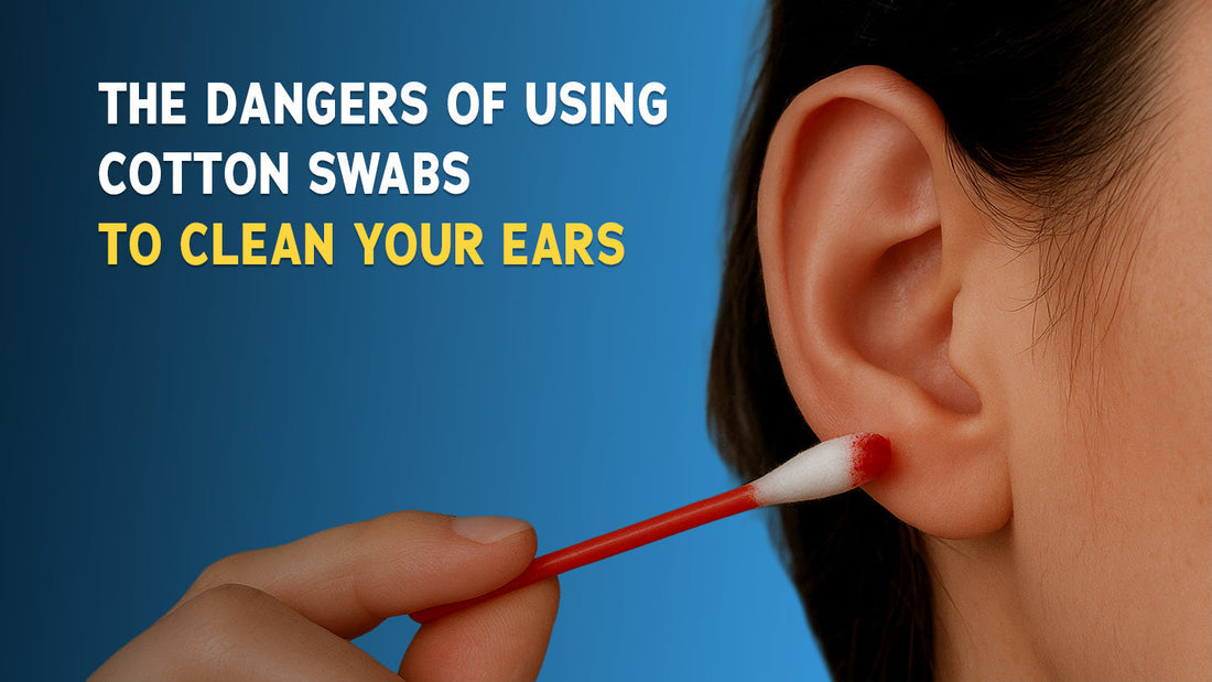 are cotton swabs safe for cleaning ears
