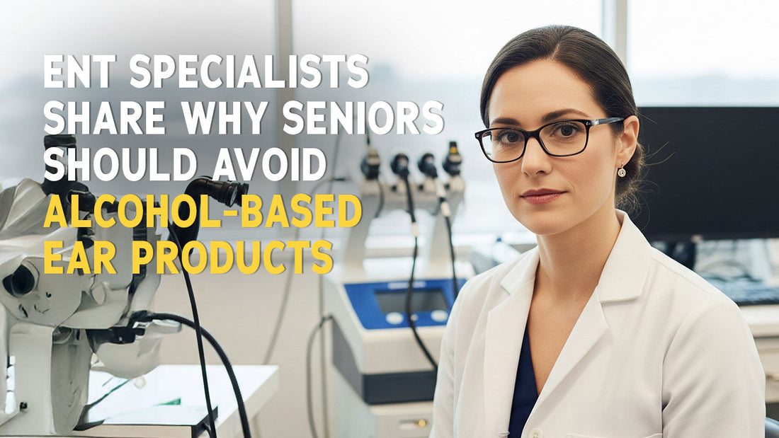 Alcohol free ear sprays for seniors