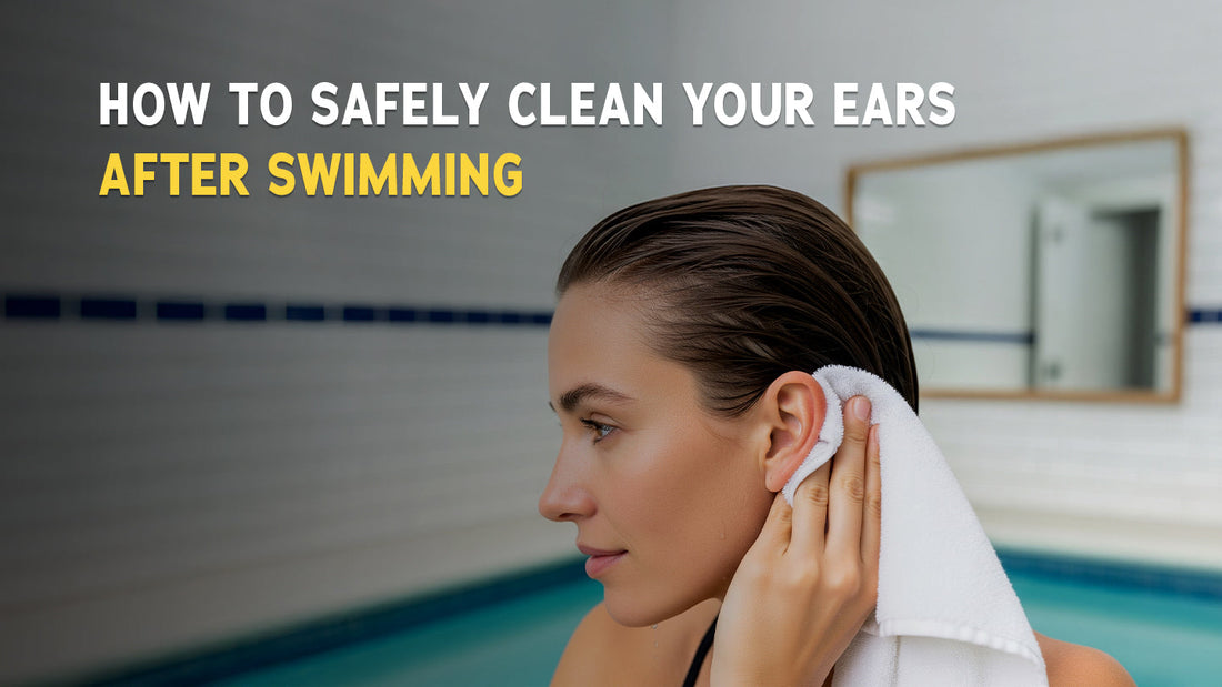 how to clean ears after swimming